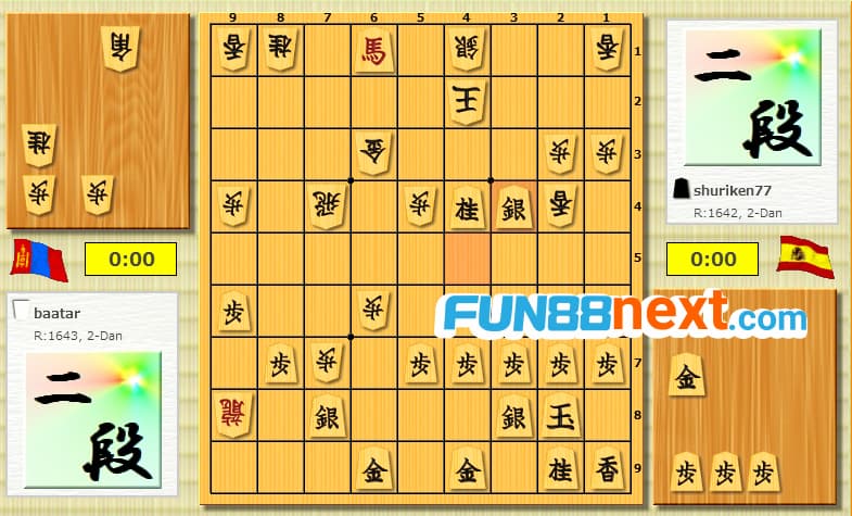 Chời cờ Shogi online nhiều tinh năng hỗ trợ thành viên