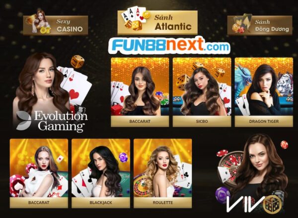 Sòng live casino AG có đặc điểm gì?